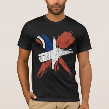 Abstract X (vintage) T-shirt by DeluxeWear at Zazzle