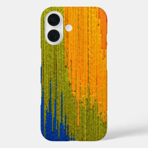abstract yarn design iPhone 16 case