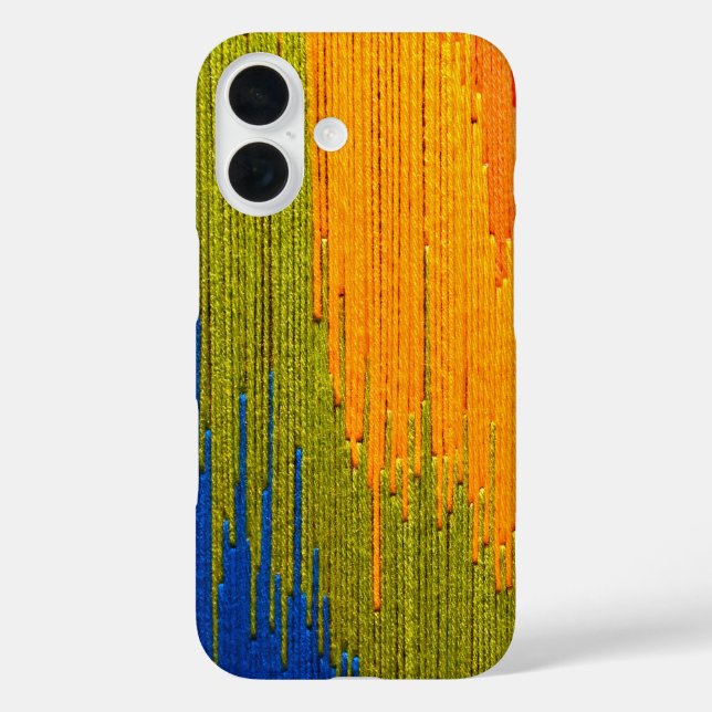 abstract yarn design Case-Mate iPhone case (Back)