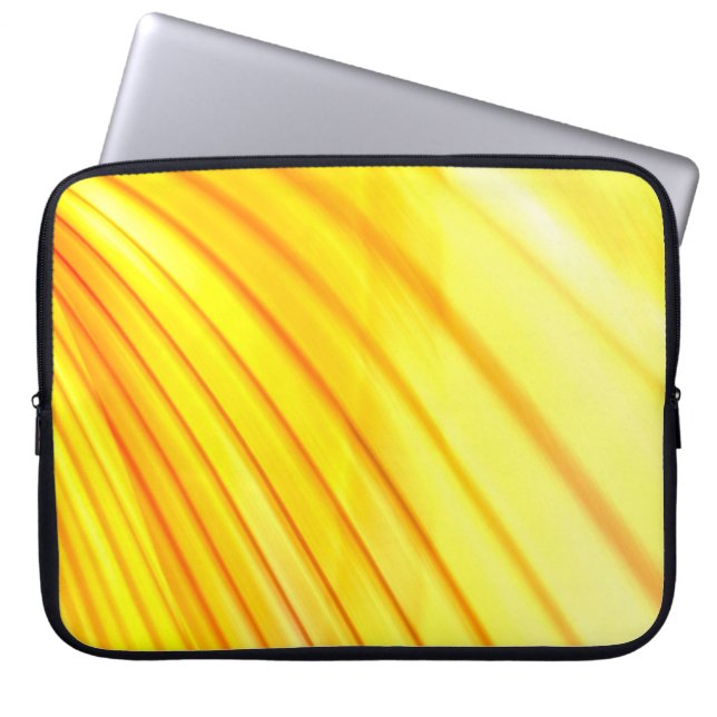 abstract yellow background.abstract, art, artistic laptop sleeve (Front)