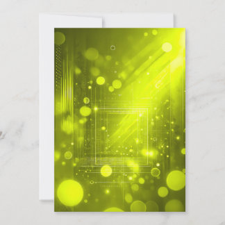 Abstract yellow lights and shapes