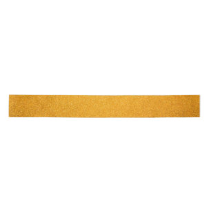 Abstract yellow sparkle satin ribbon