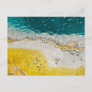 Abstract Yellowstone Postcard