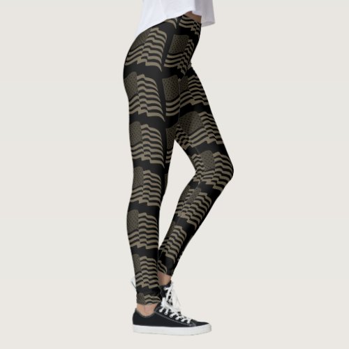 Abstract Yoga Lady Leggings