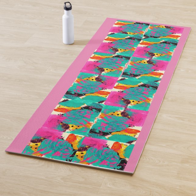 Abstract Yoga Mat (In Situ)
