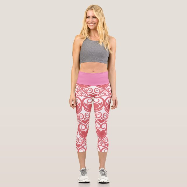 Abstract | Zazzle_Growshop. Capri Leggings (Front)
