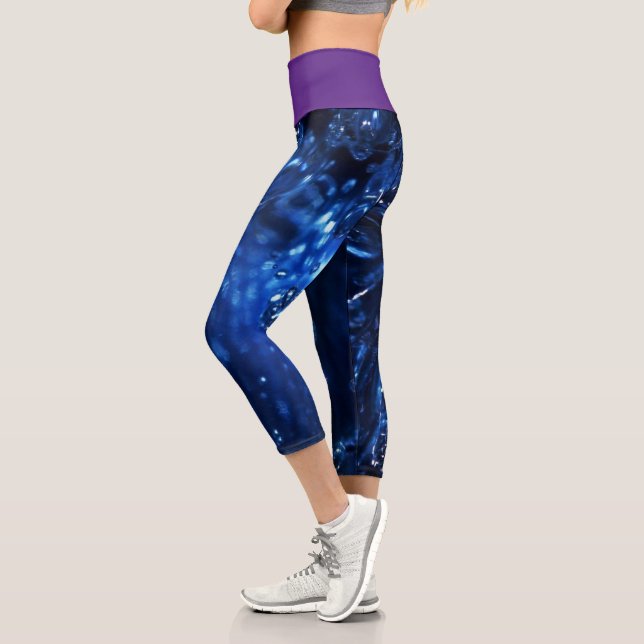 Abstract | Zazzle_Growshop. Capri Leggings (Left)