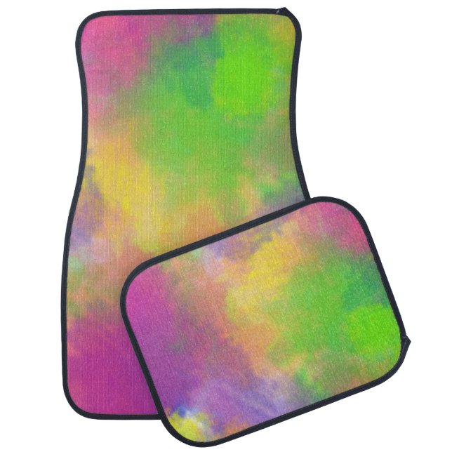 Abstract | Zazzle_Growshop. Car Floor Mat (Set)