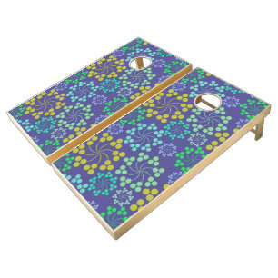 Abstract   Zazzle_Growshop. Cornhole Set