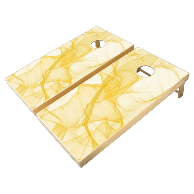 Abstract | Zazzle_Growshop. Cornhole Set (Angled)