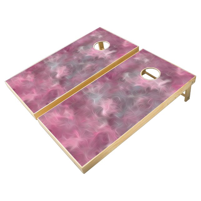 Abstract | Zazzle_Growshop. Cornhole Set (Angled)