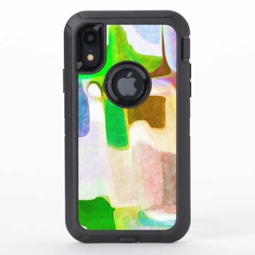 Abstract  Zazzle_Growshop OtterBox Defender iPhone XR Case