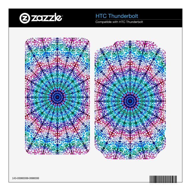Abstract Zazzle Skin For HTC Thunderbolt (Product)