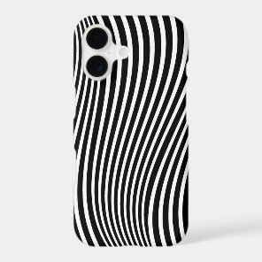 Abstract Zebra iPhone 17 Case