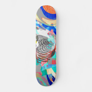 Abstract Zebra graphic-skateboard Skateboard Deck