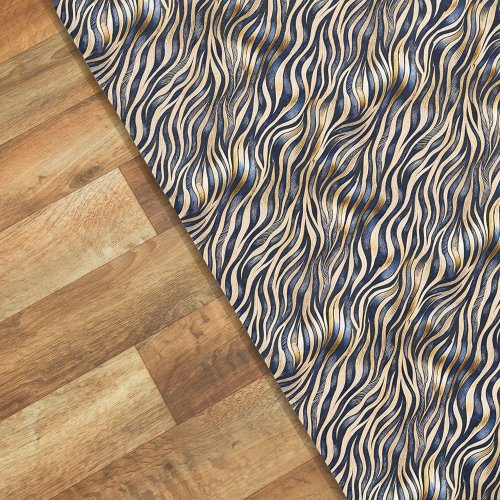 Abstract Zebra Pattern Area Rug