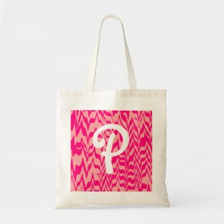 Abstract ZigZag Swirl Tote Bag