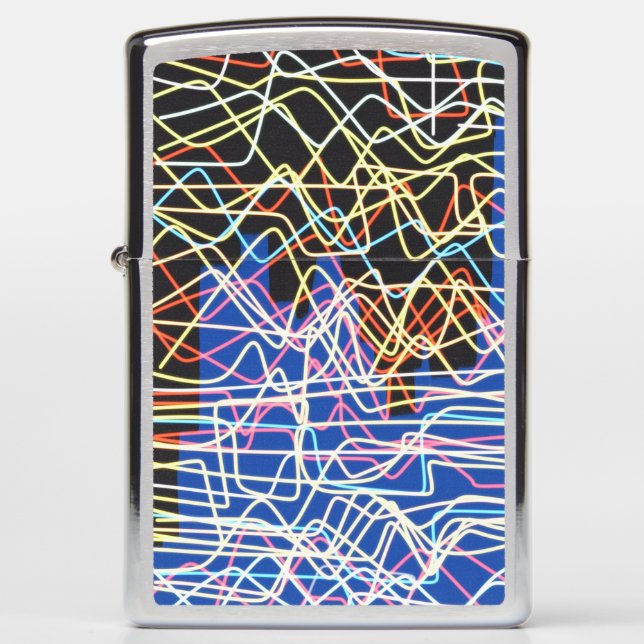 Abstract Zippo Lighters (Front)