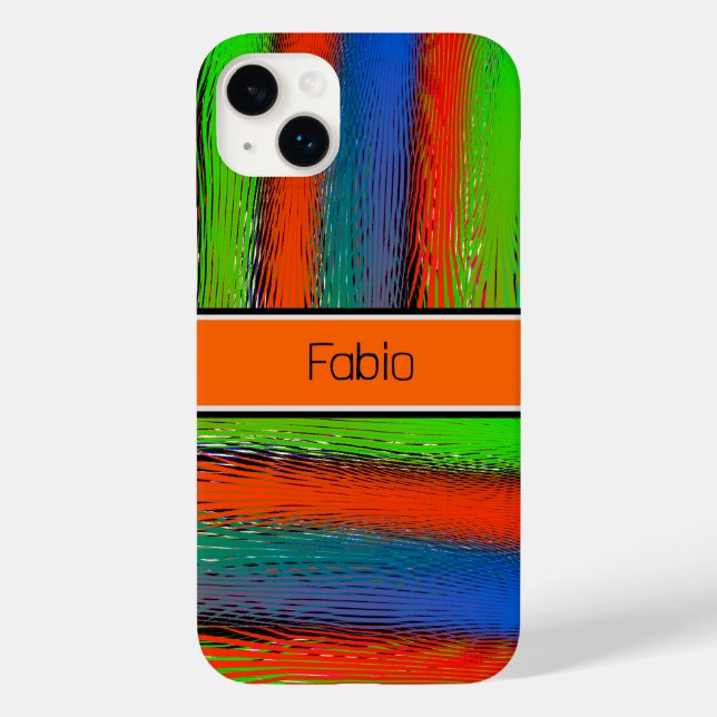 Abstracted colorful Case-Mate iPhone case (Back)