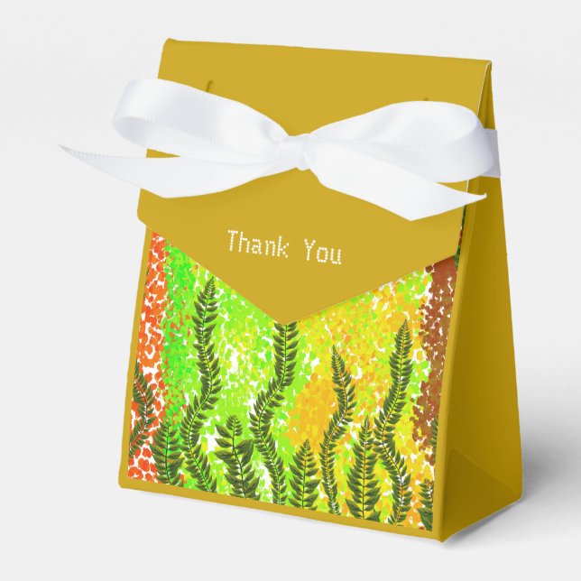 Abstracted Favor Boxes (Front Side)