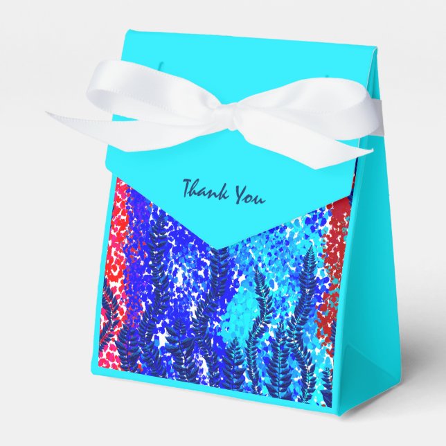 Abstracted Favor Boxes (Front Side)