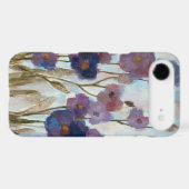 Abstracted Florals In Purple Case-Mate iPhone Case (Back (Horizontal))