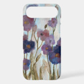 Abstracted Florals In Purple Case-Mate iPhone Case (Back)