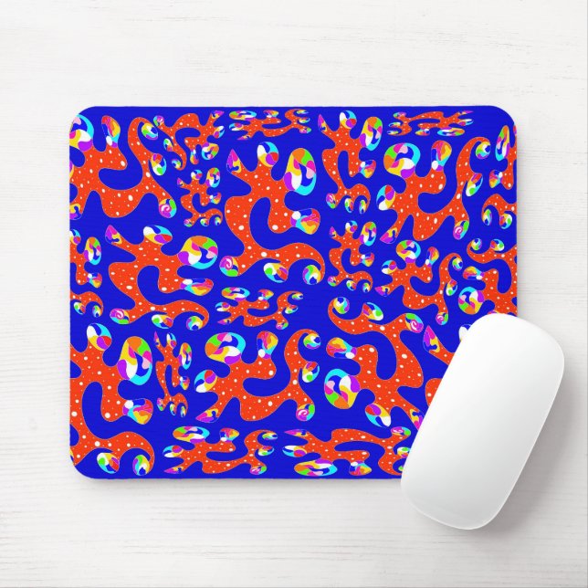 Abstracted Mouse Pad (With Mouse)