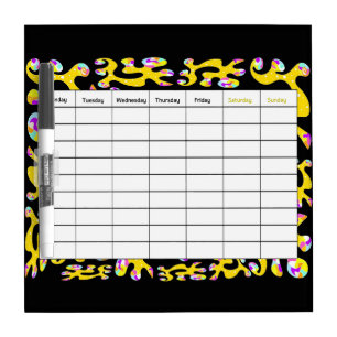 Abstracted Notepad Dry Erase Board