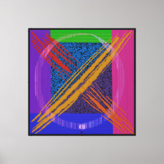 Abstracted of the different levels canvas print