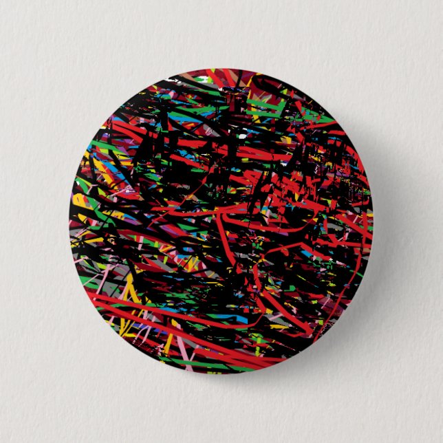Abstractia Pinback Button (Front)