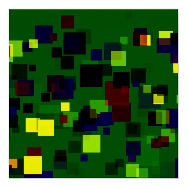 Abstractie 16 poster (Front)