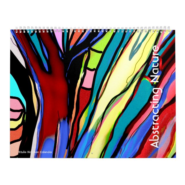 Abstracting Nature Calendar by Julie Richman (Cover)