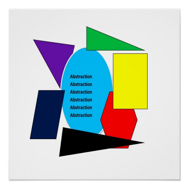 Abstraction Abstraction Poster (Front)