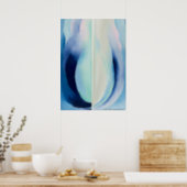 Abstraction Blue by Georgia O'Keeffe Poster (Kitchen)