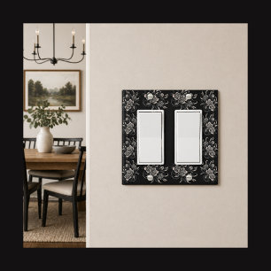 Abstraction Encapsulated Light Switch Cover