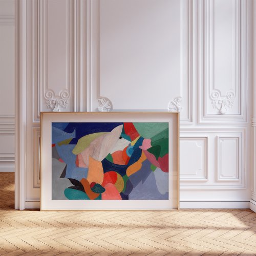 Abstraction  Jay Van Everen Framed Art