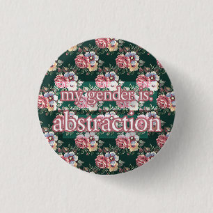 abstraction pinback button
