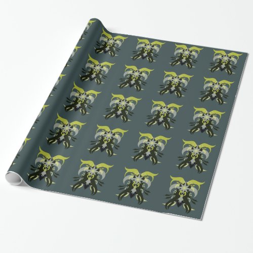 Abstraction Seven Loki Wrapping Paper