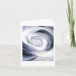 Abstraction White Rose by Georgia O&#39;Keeffe,  Card