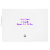 Abstraction with Stripes Cards (Back Horizontal)