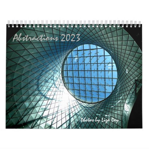 Abstractions 2023 A Calendar by Liza Dey