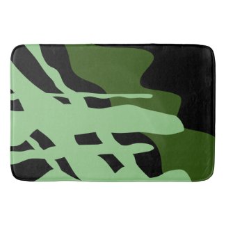 Abstractrana Bold Green and Black
