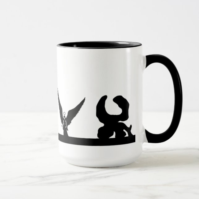 Abstracts and Angels Mug (Right)