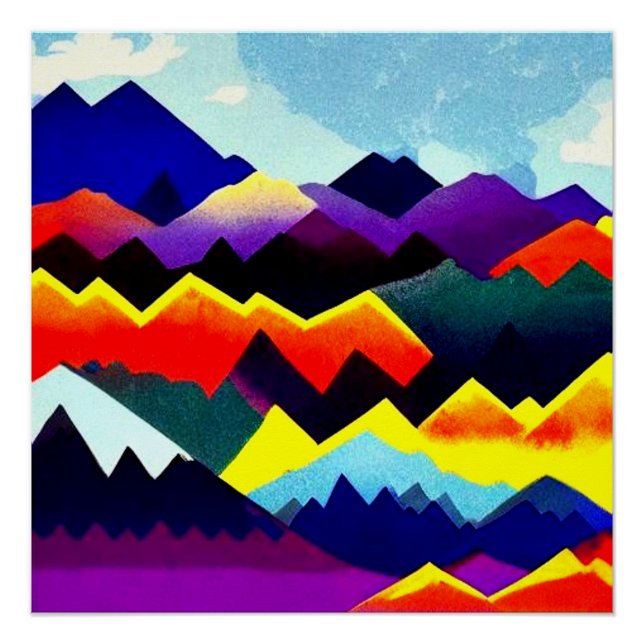 Abstractum Landscape 20 Poster (Front)