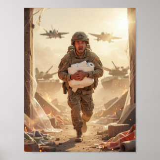 Absurd Bravery at the Edge of Ruin Poster