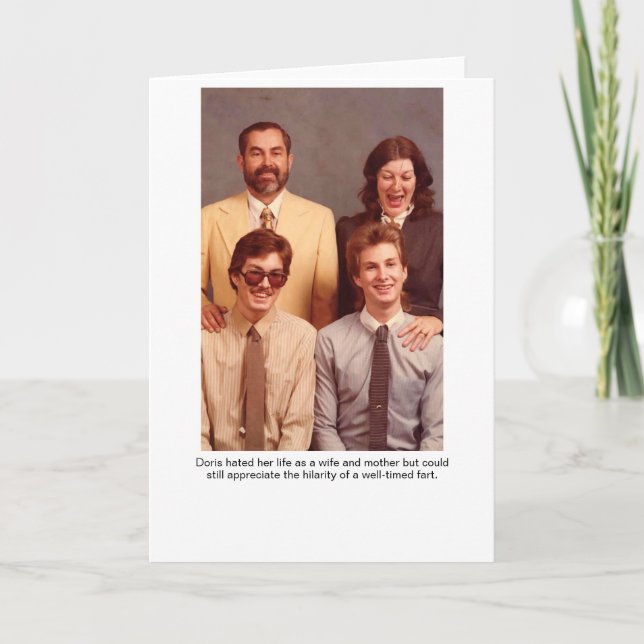 Absurd Doris Wife and Mother Stock Photo Card (Front)