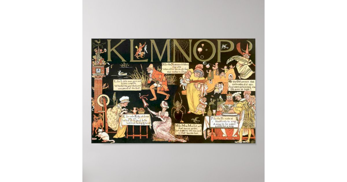 Absurd KLMNOP Poster | Zazzle