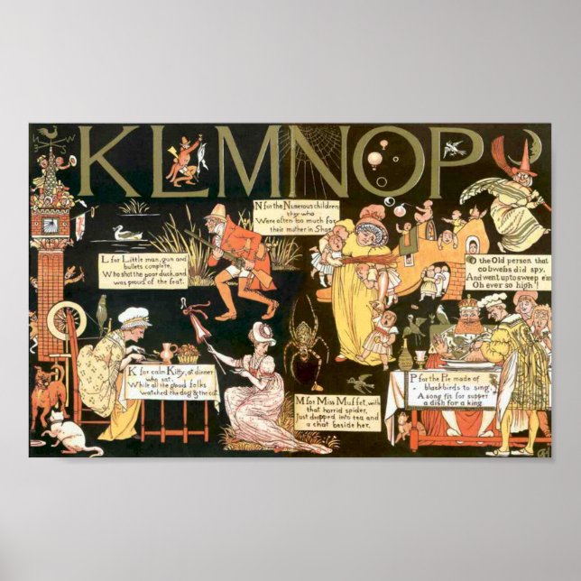 Absurd KLMNOP Poster (Front)