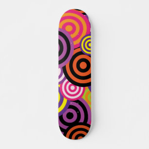 ABTRACT ART COLORFUL1960s SKATEBOARDS